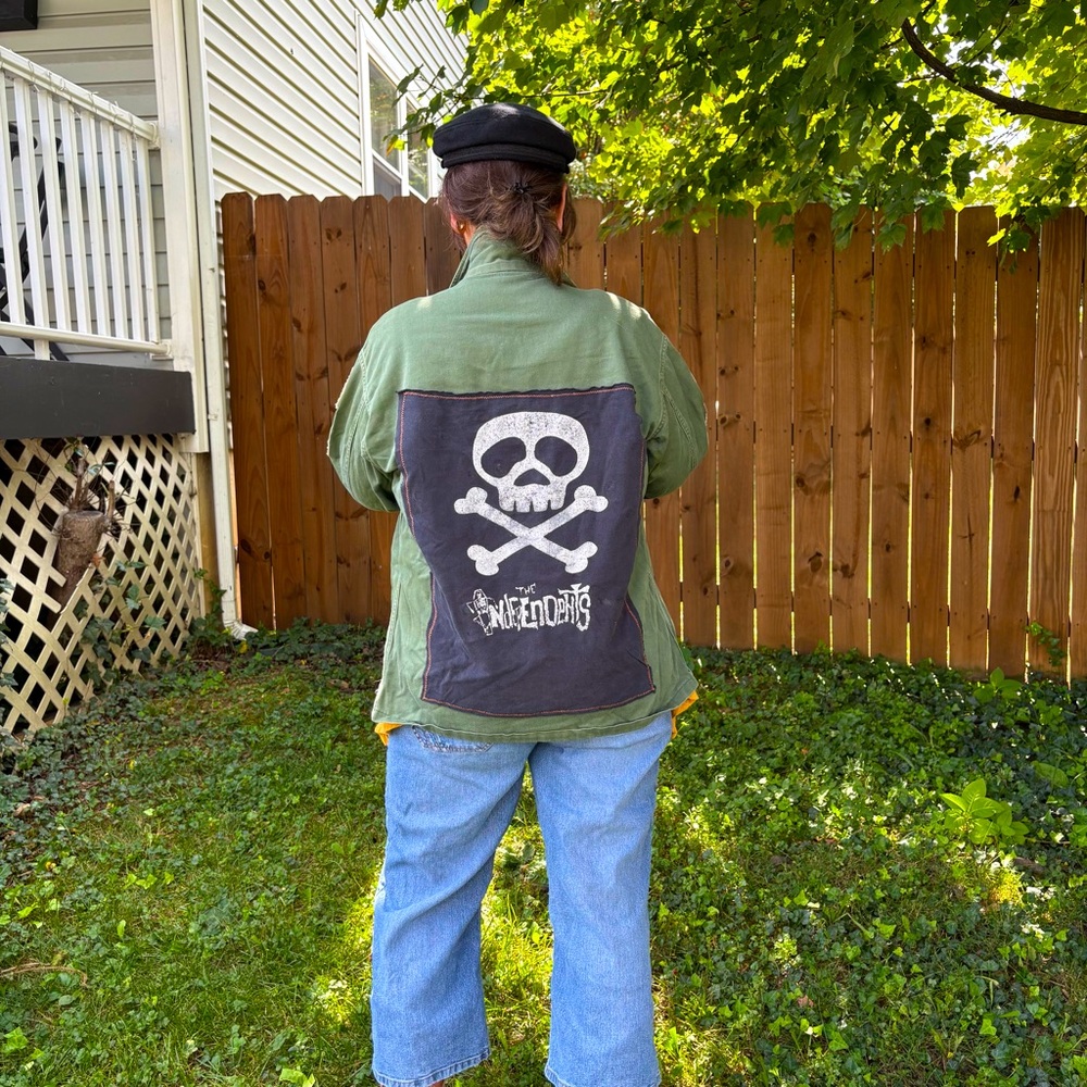 The Independents Punk Inspired Army Jacket
